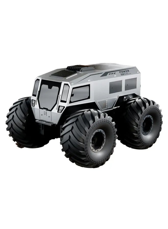 Twisoo 2.4G 4WD Amphibious RC Car, Off-Road All-Terrain Remote Control Car for Kids, Waterproof Stunt Vehicle for Outdoor Play, High-Speed Double-Sided Driving Toy Car, Birthday Gifts - Image 4